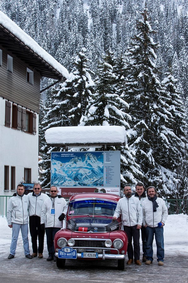 Scuderia Volvo alla Winter Marathon 2015:  Con l’arrivo dell’asso della Regolarità Nino Margiotta e la riconferma di Ivan Capelli, Volvo punta al primato assoluto