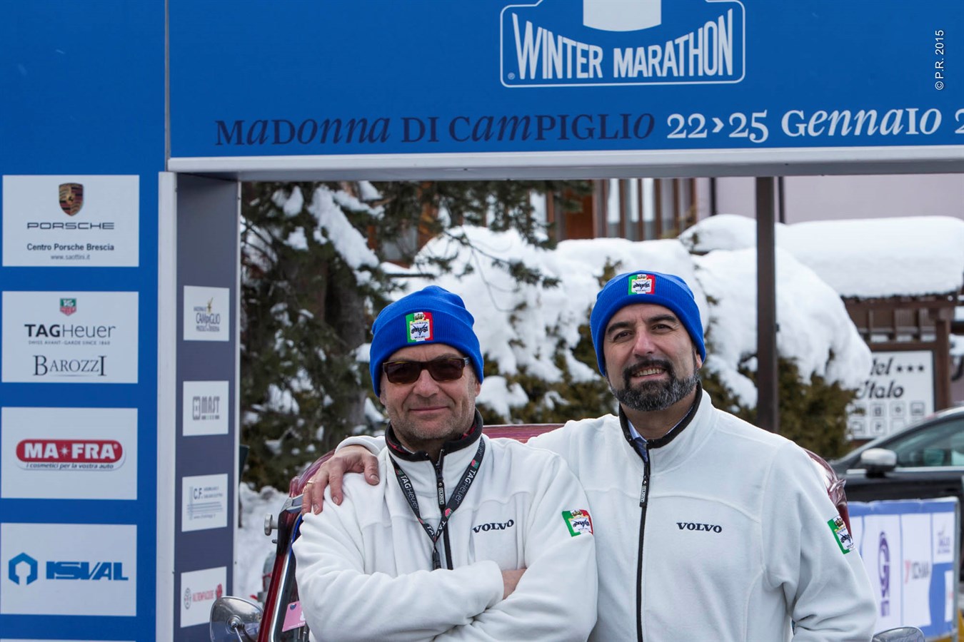 Scuderia Volvo alla Winter Marathon 2015:  Con l’arrivo dell’asso della Regolarità Nino Margiotta e la riconferma di Ivan Capelli, Volvo punta al primato assoluto