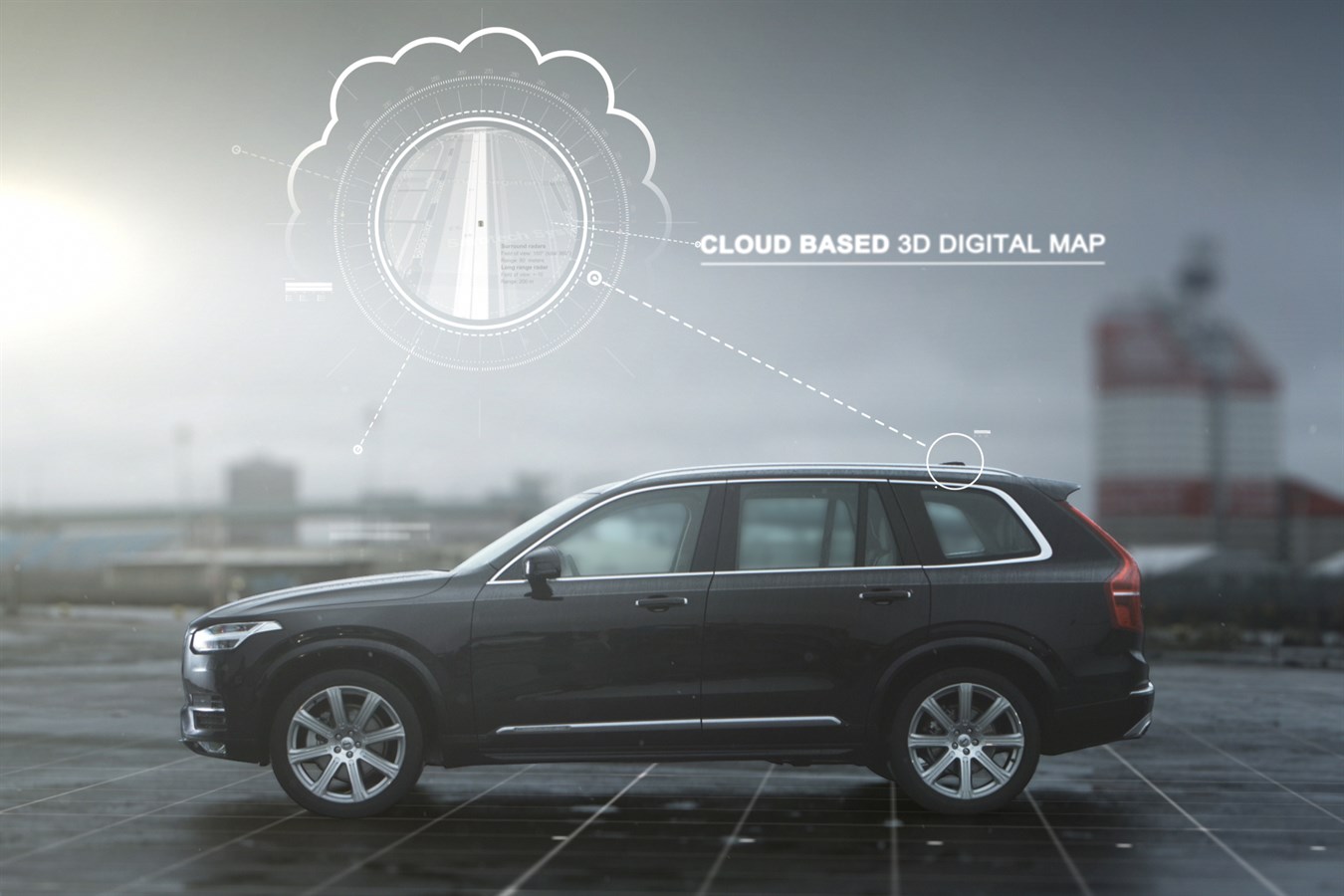 Volvo Drive Me AutoPilot – cloud-basierte 3D-Digitalkarte