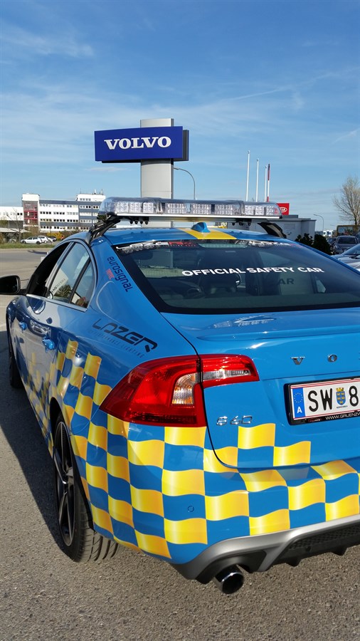 Volvo S60 T6 R-Design offizielles Safety-Car des Histo-Cups 2015