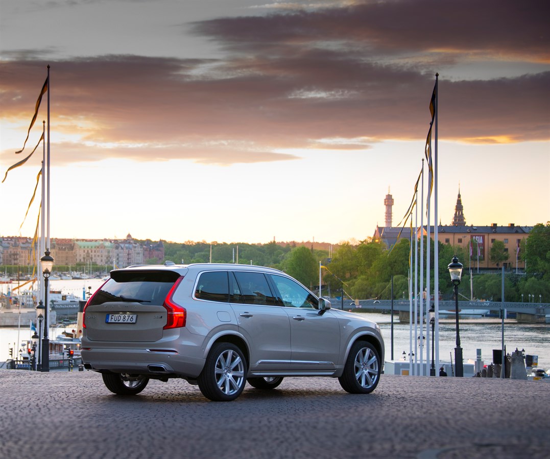 Volvo XC90 auf der königlichen Hochzeit in Schweden