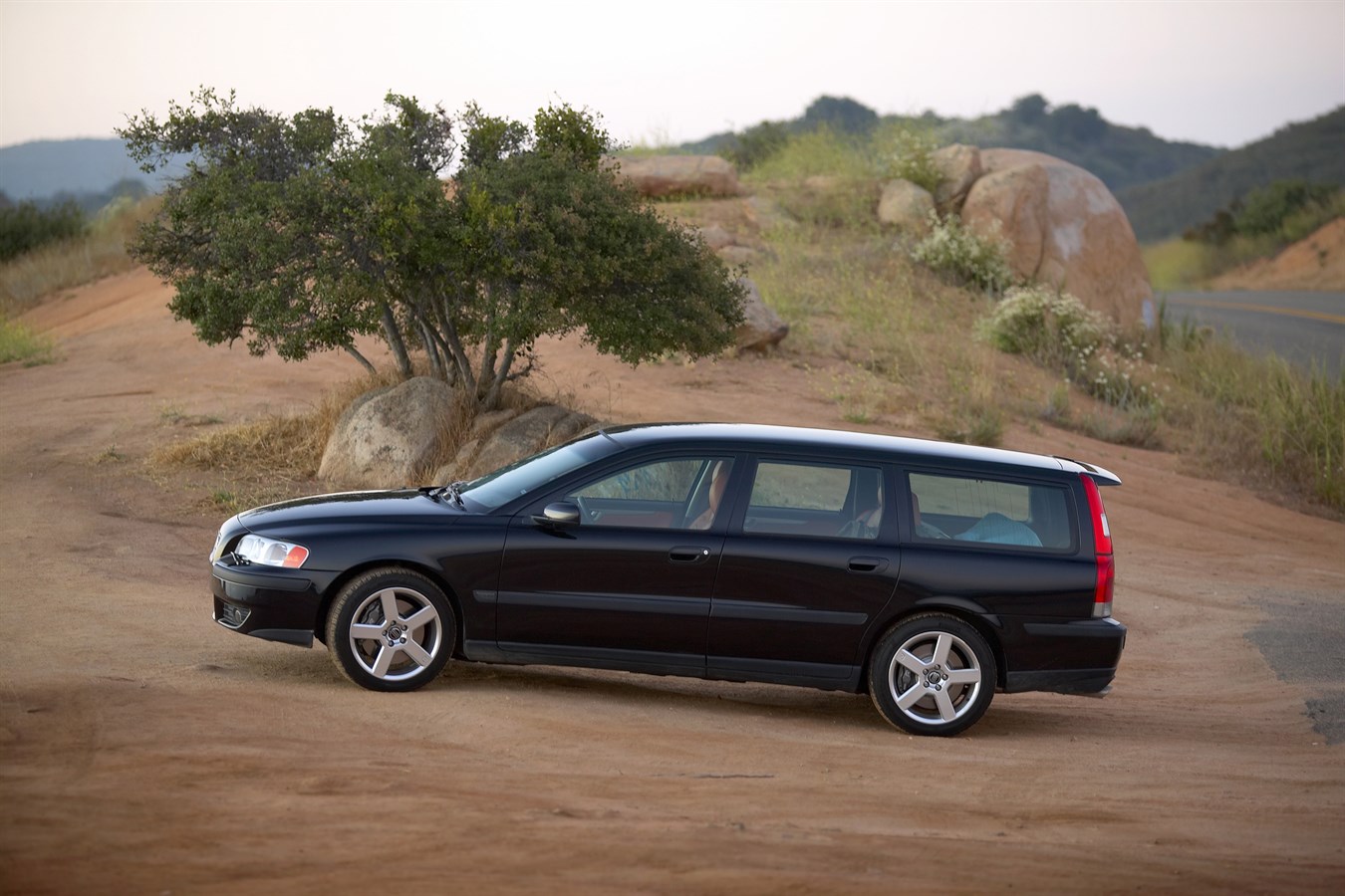 Volvo V70 R Parked In The Country