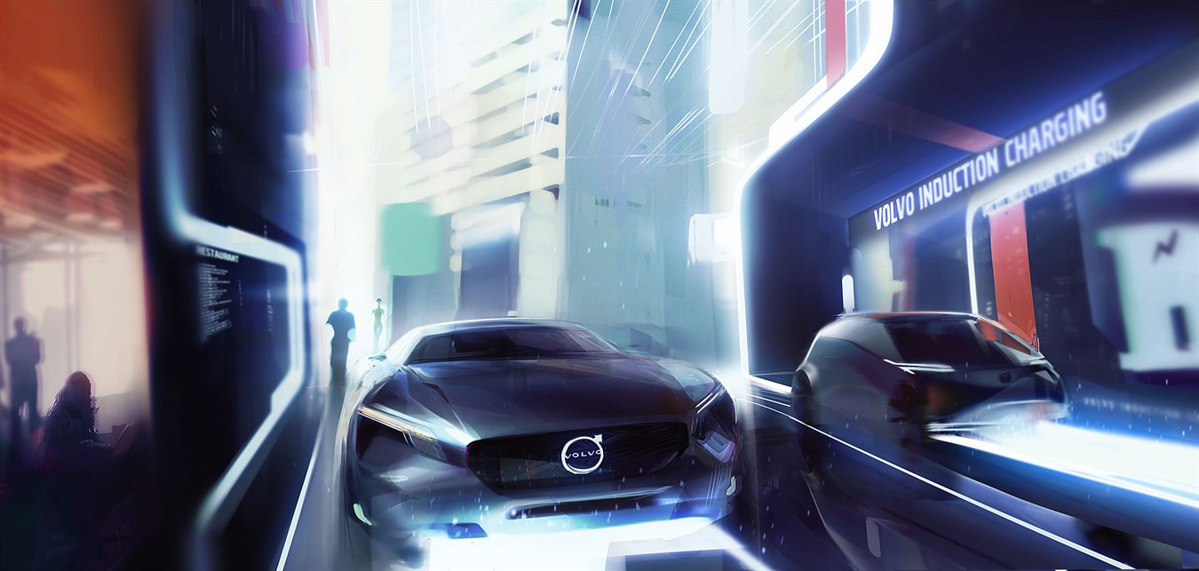 Volvos Vision einer elektrifizierten Zukunft