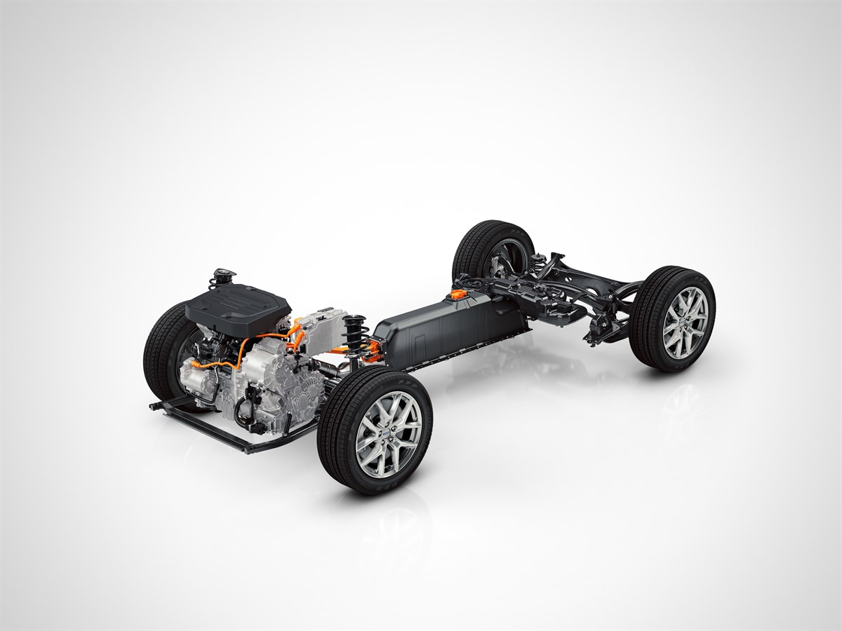 Volvo T5 Twin Engine auf der kompakten Modular-Architektur (CMA)