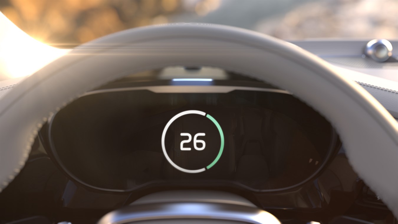 Volvo Time Machine Concept Dashboard Tease