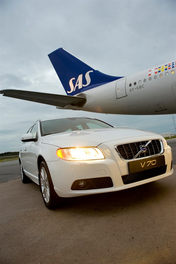 SAS väljer miljöbilar från Volvo