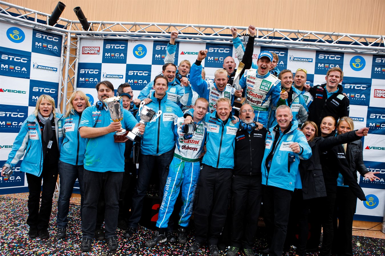Första C30-segern i STCC för Volvo Polestar