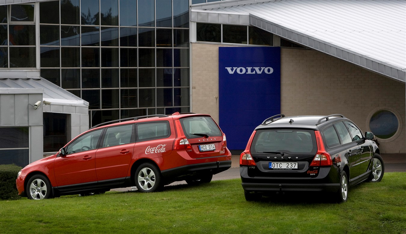 Coca Cola storsatsar på miljöbilar från Volvo