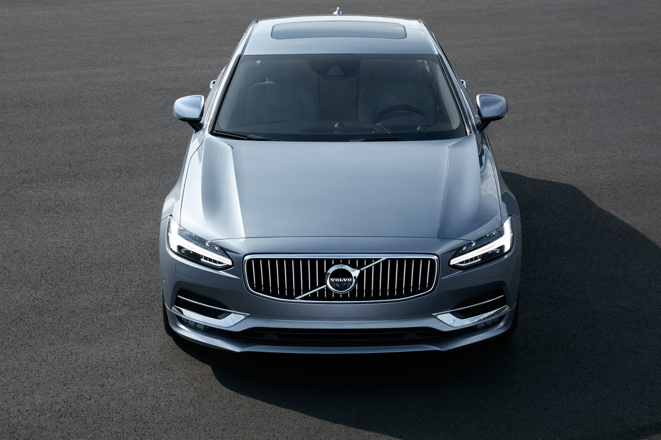 High Front Volvo S90 Mussel Blue - Volvo Car USA Newsroom