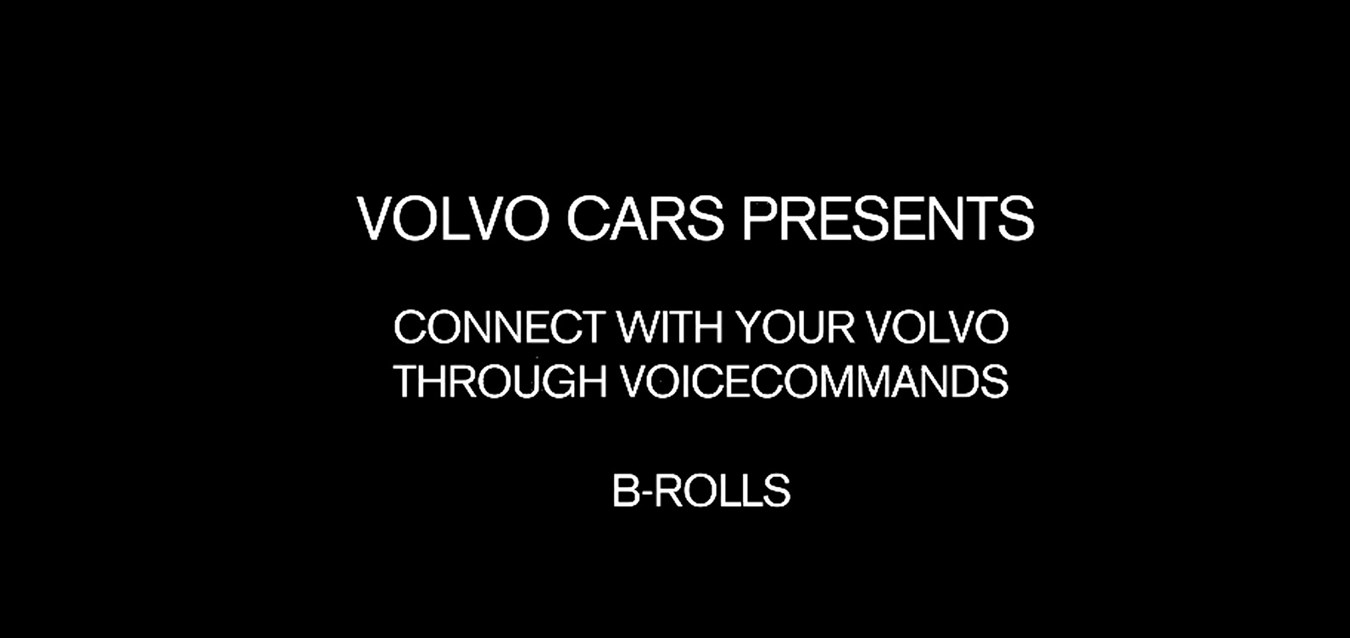 Volvo Cars Voice-Control Key Scenes B-Roll