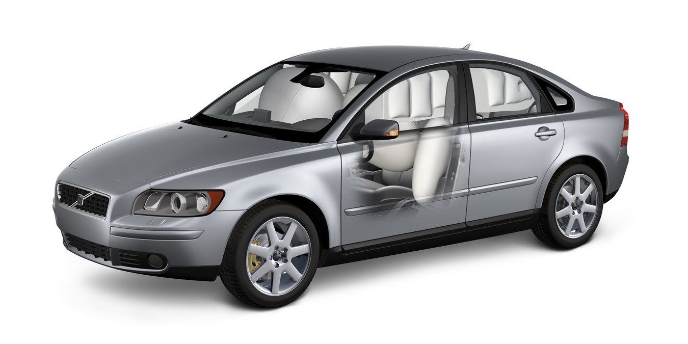 Volvo S40 X-ray View - Airbags