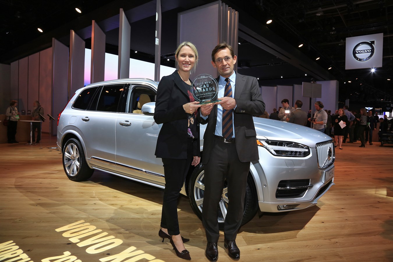 Volvo XC90 North  American Truck of The Year - Lex Kerssemakers Président & CEO Volvo Car USA Photo @ ACE TEAM