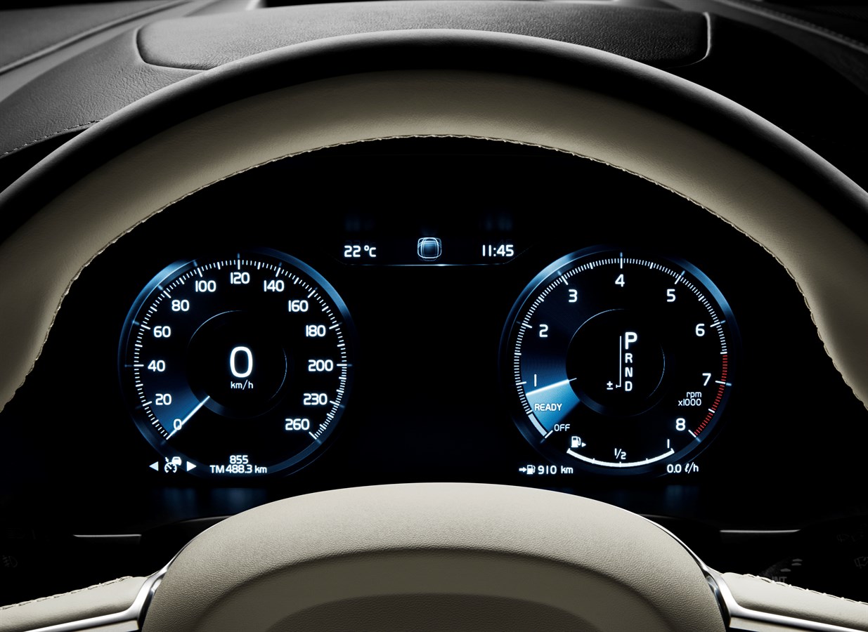 Volvo V90 Driver Display