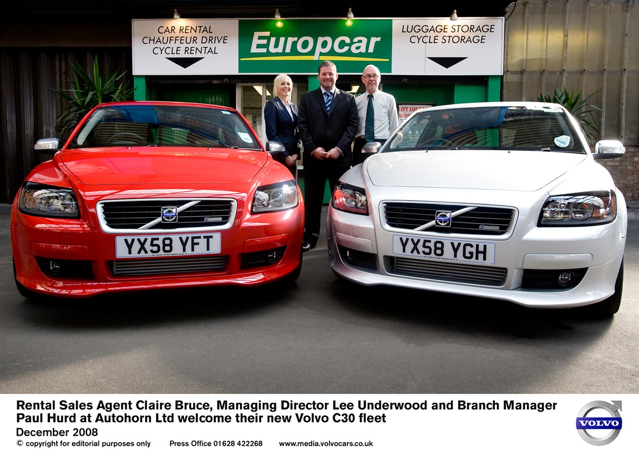Autohorn York dares to be different with 60 Volvo C30's