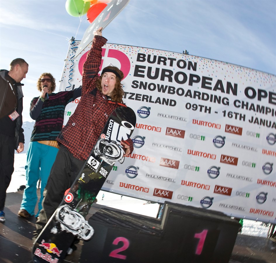 The Burton European Open - Shaun White Earn BEO Best Overall Rider Awards and a Volvo XC60.