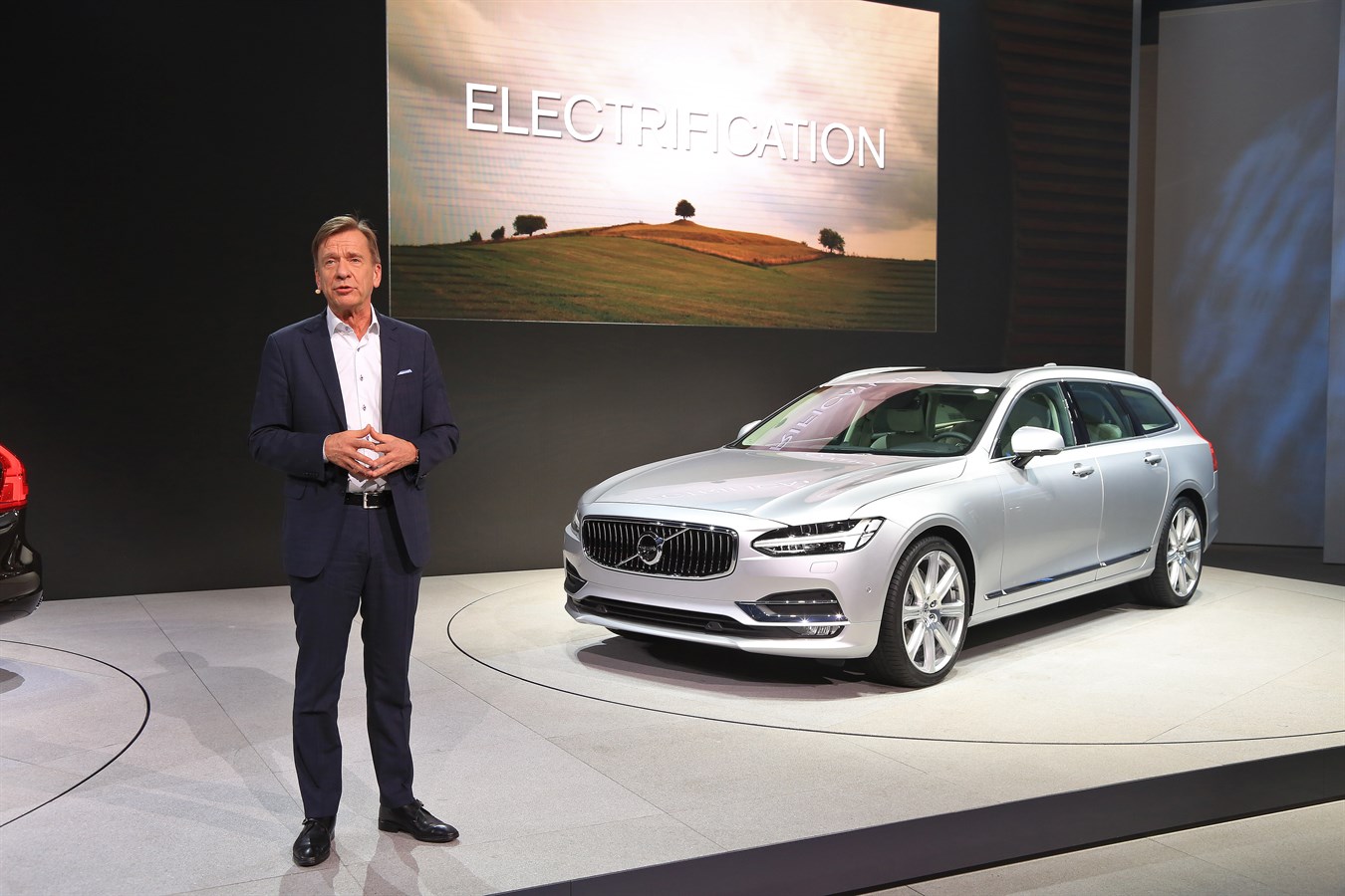 Hakan Samuelsson Président & CEO Volvo Cars - V90 - Salon de Genève 2016