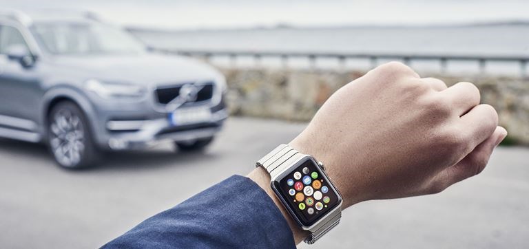 Locker aus dem Handgelenk: Volvo on Call über Apple Watch bedienbar