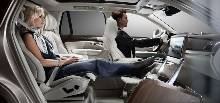 Volvo Lounge Console: Konzept zeigt luxuriösen und komfortablen Innenraum
