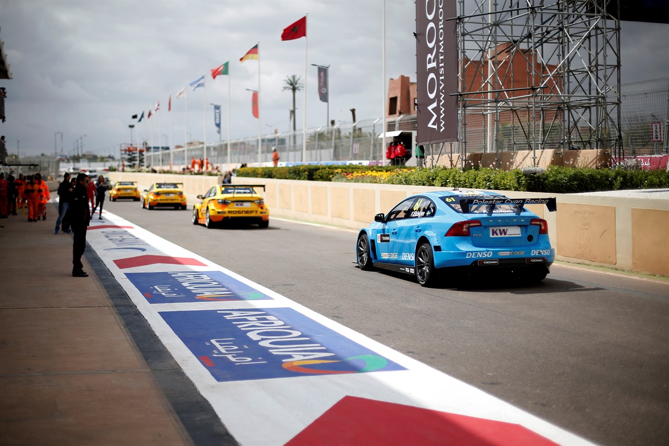 Challenging Marrakech races concludes promising first WTCC third