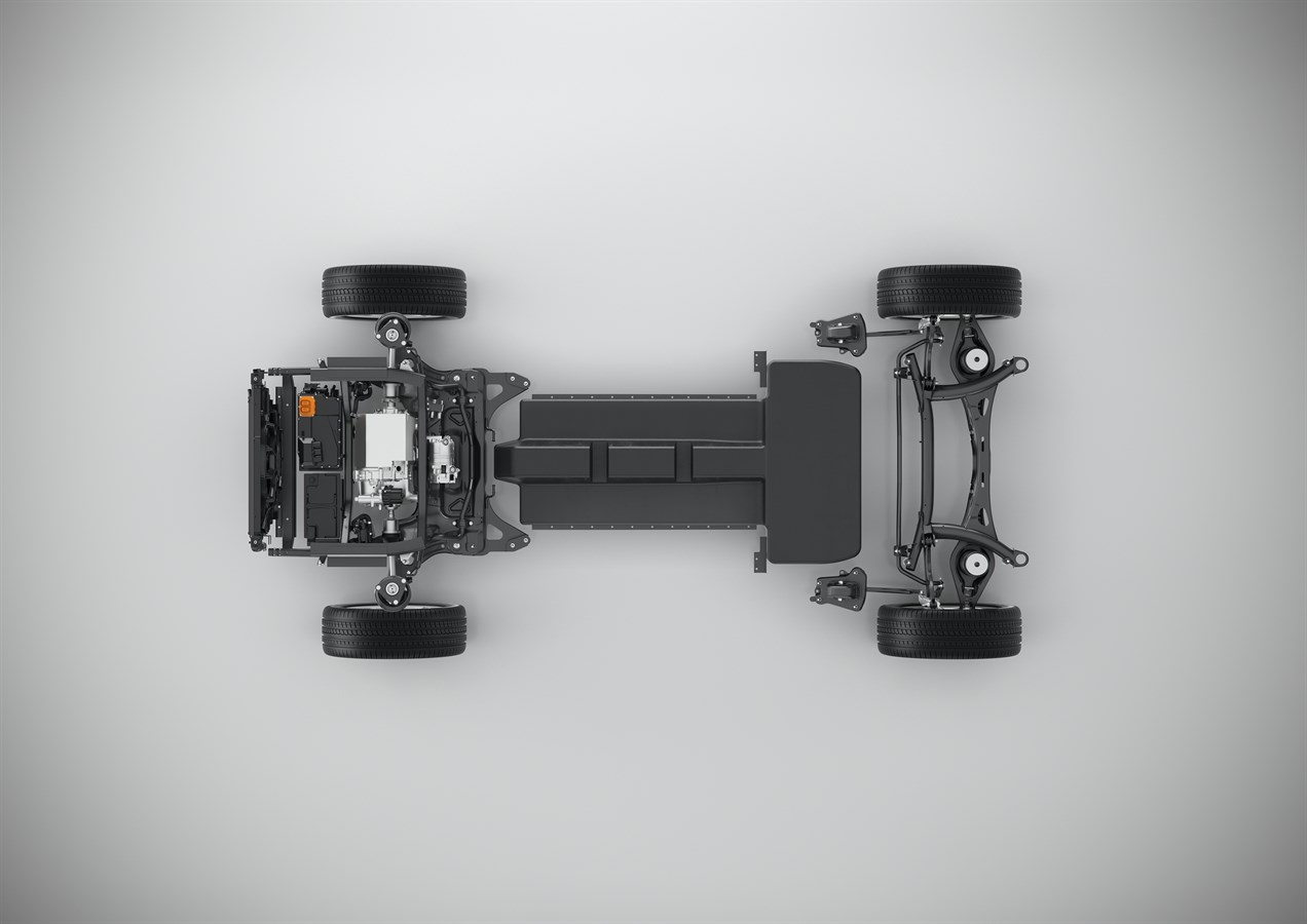 CMA Battery Electric Vehicle Technical Concept Study - Top view
