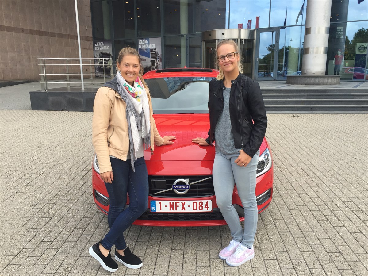 Belgische topzeilsters ambassadrice van Volvo