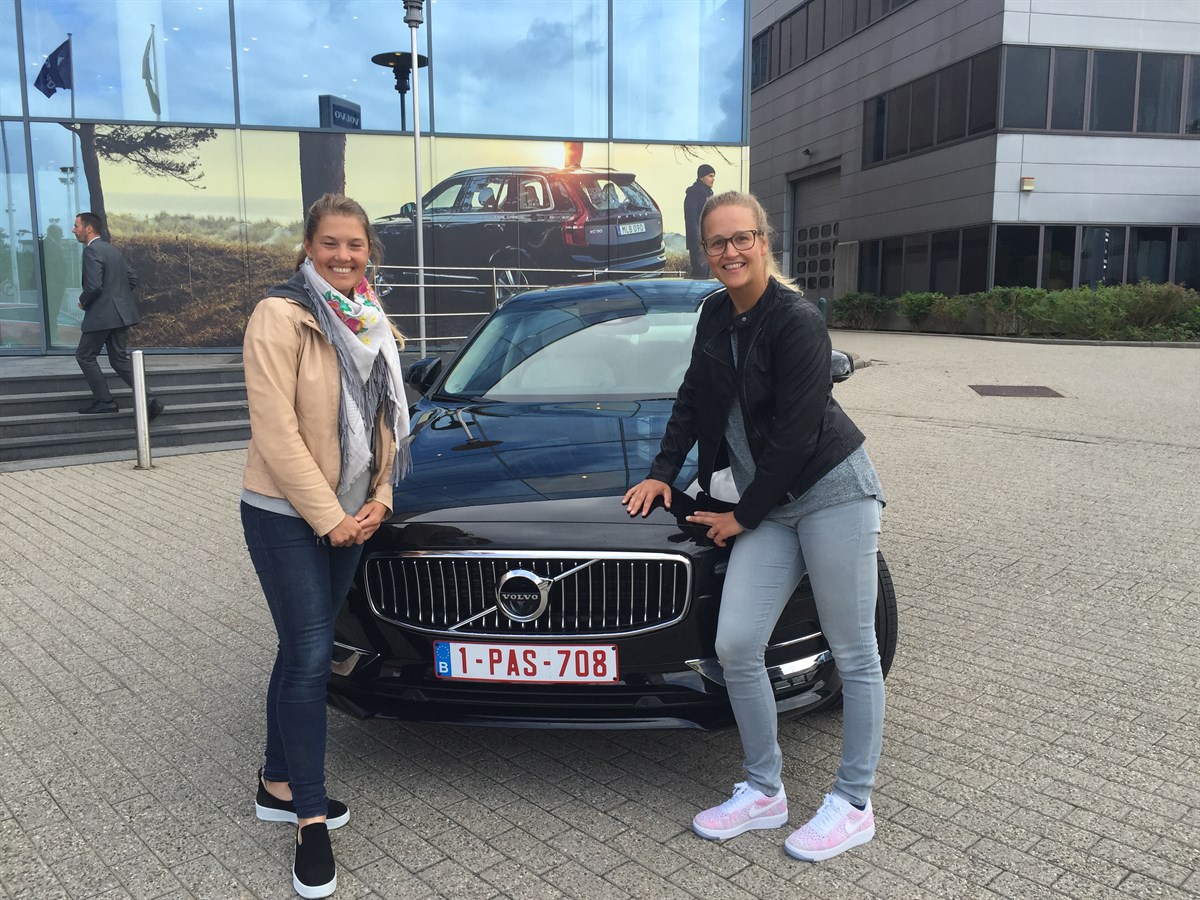 Belgische topzeilsters ambassadrice van Volvo