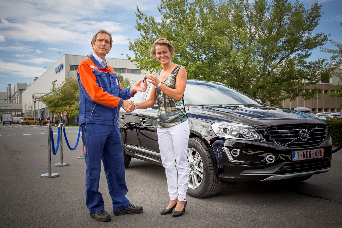 Gella Vandecaveye devient ambassadrice sportive de Volvo Cars