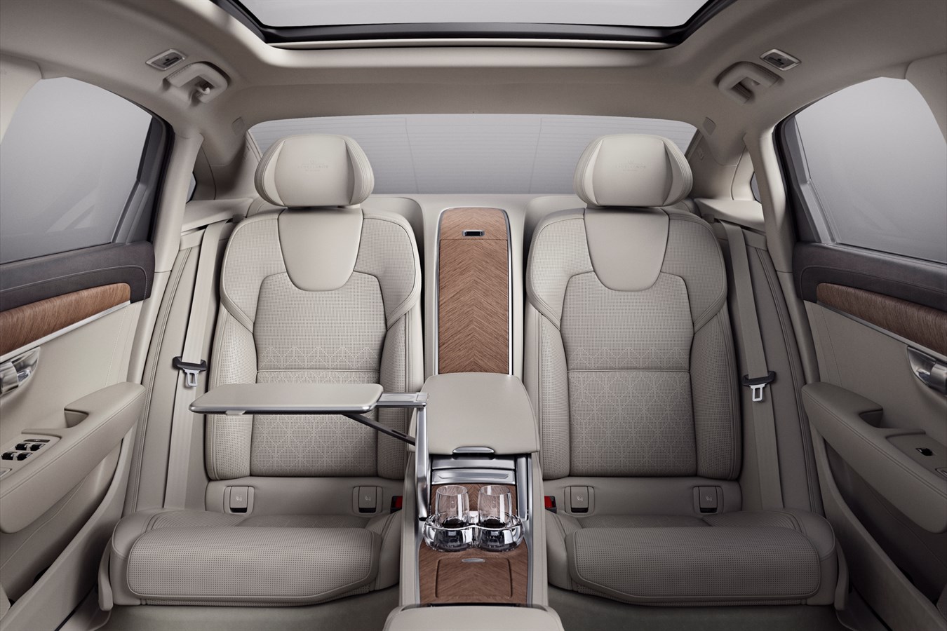 Volvo S90 Excellence interior rear