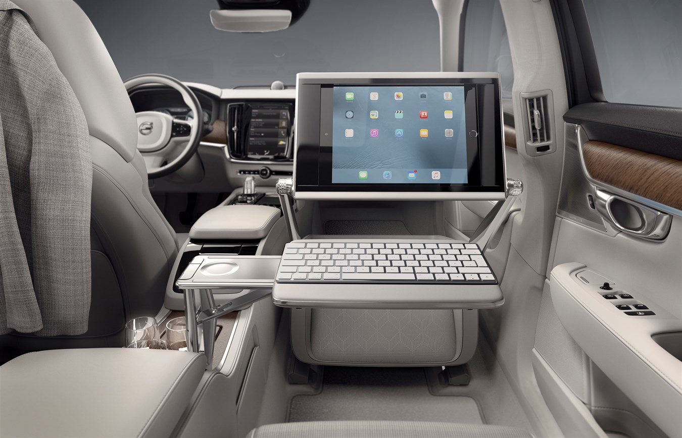 Volvo S90 Excellence interior keyboard