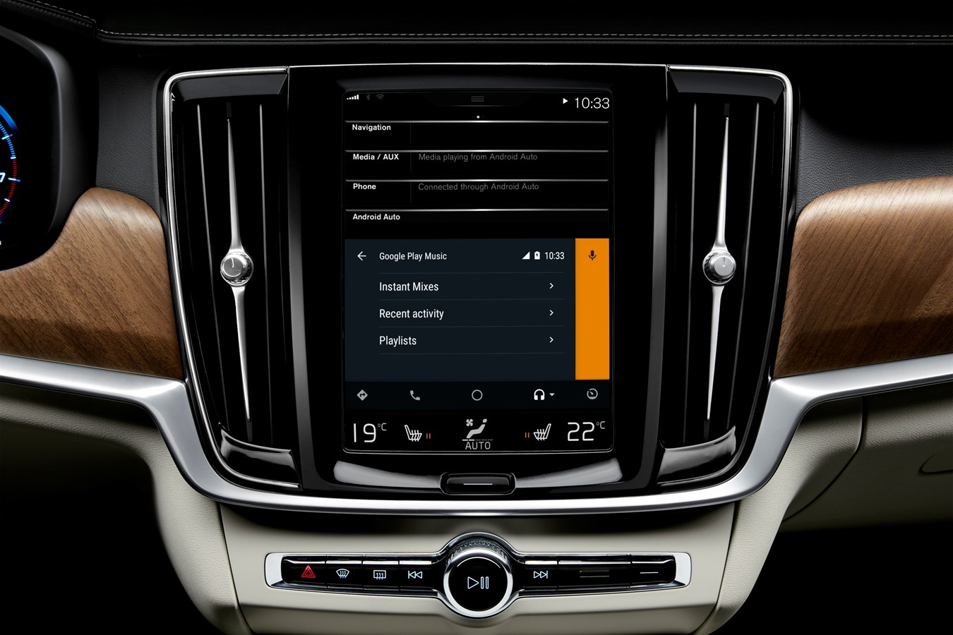 Android Auto mit Google Play Music