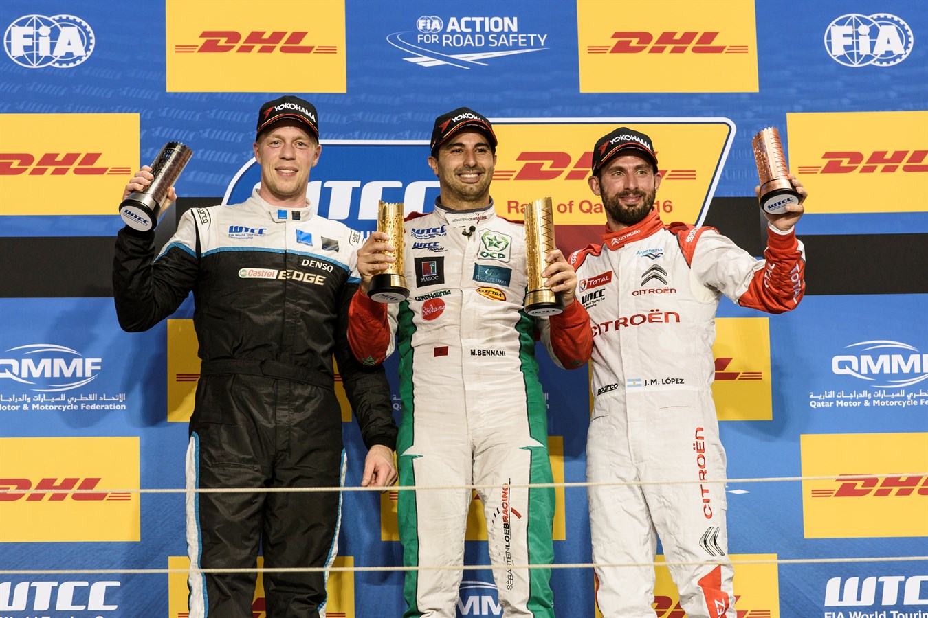 Thed Björk crowns the 2016 WTCC season finale with a podium