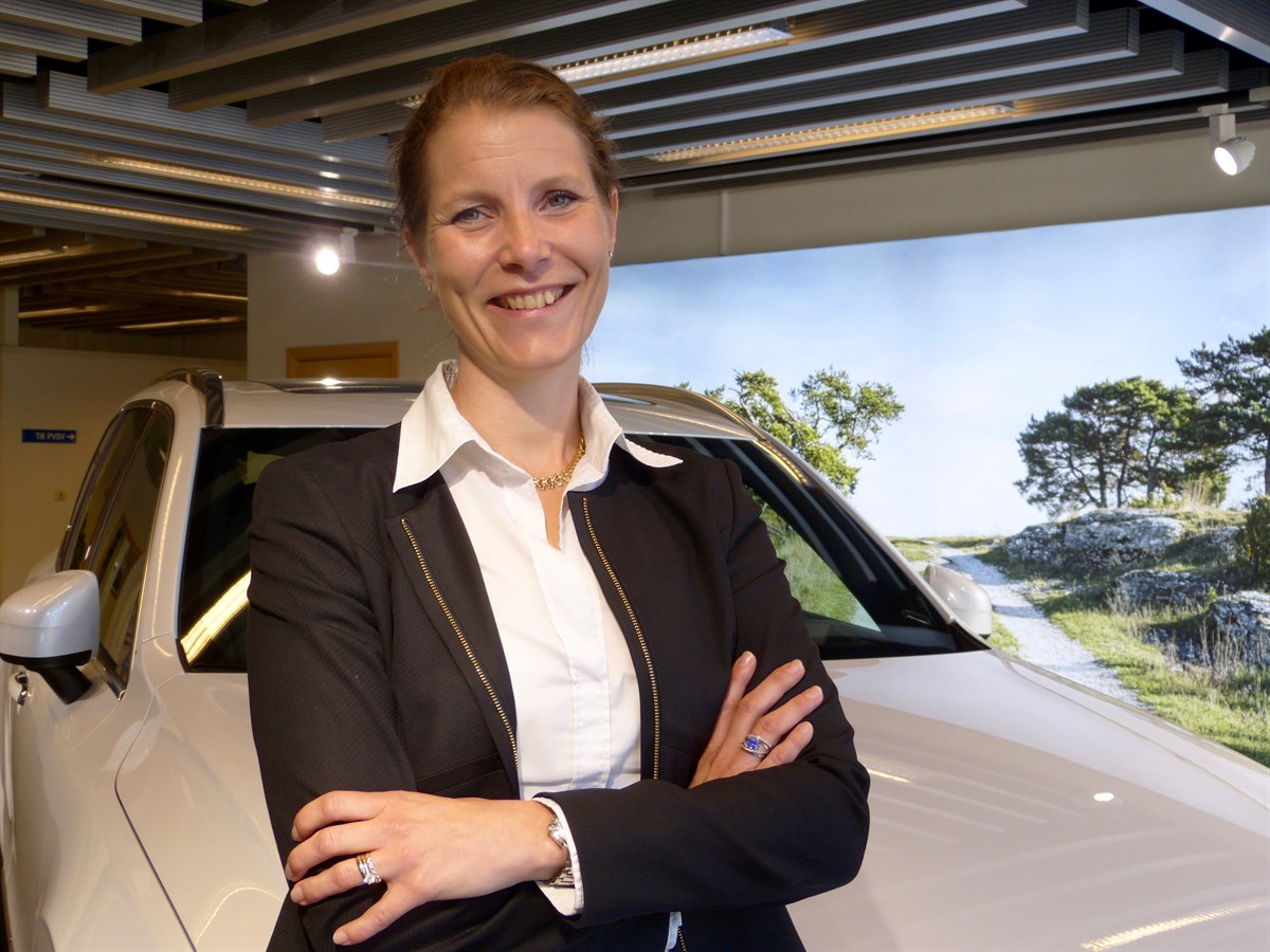 Malin Ekholm, Director of the Volvo Car Safety Centre at Volvo Cars Group