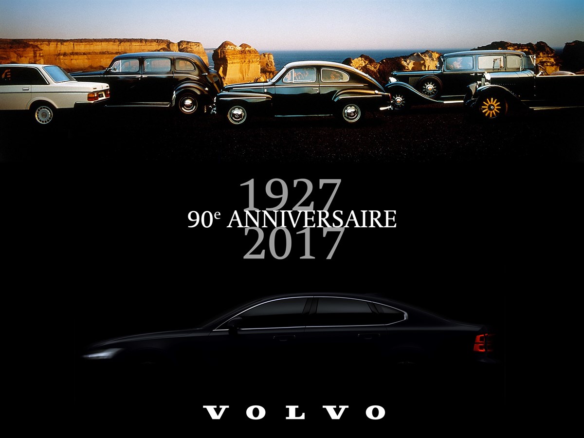 Volvo 90eme anniversaire 1927 2017