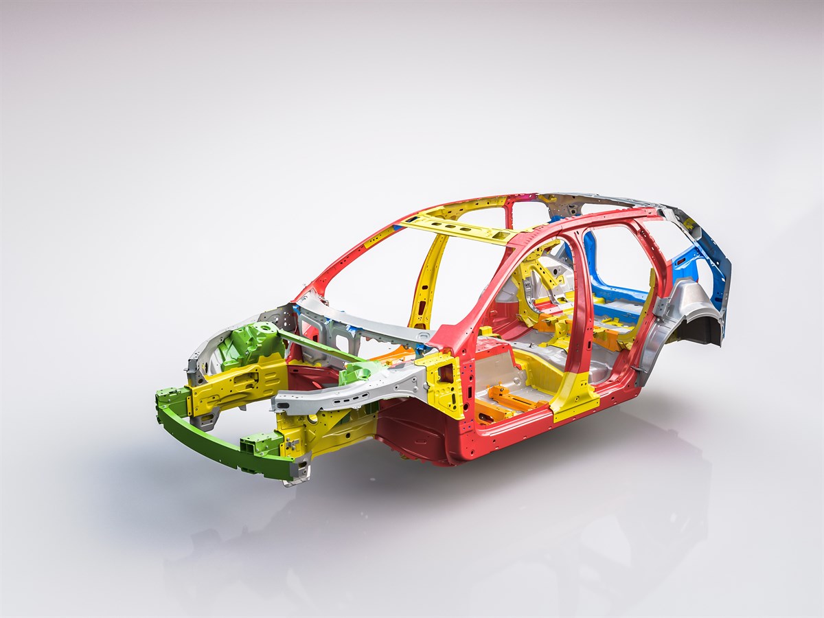 De nieuwe Volvo XC60 - Body structuur