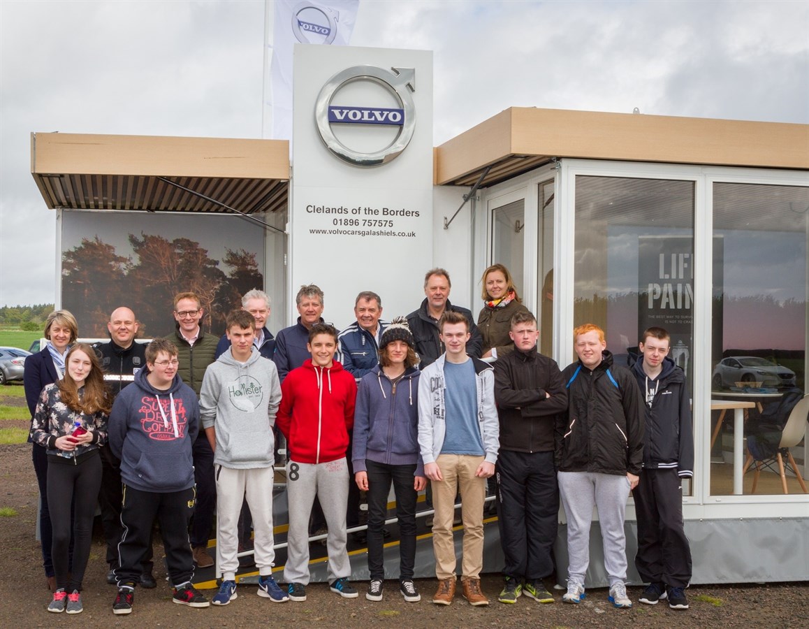 Volvo dealer helps pioneer pre-licence driver training as part of Scottish national curriculum