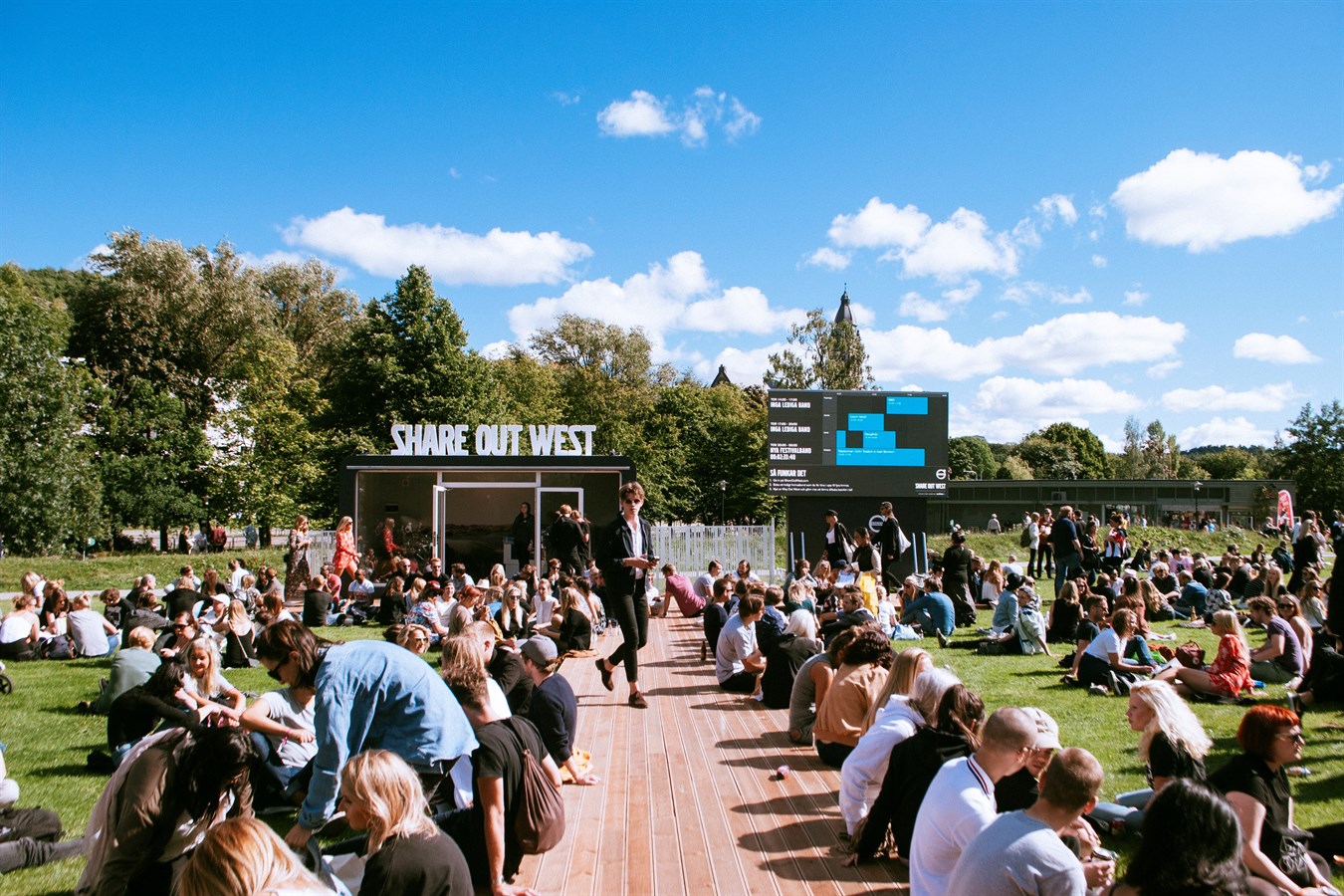 Volvo Car Sverige och bilpoolsföretaget Sunfleet i samarbete- Succén med delade festivalbiljetter till Way Out West växer