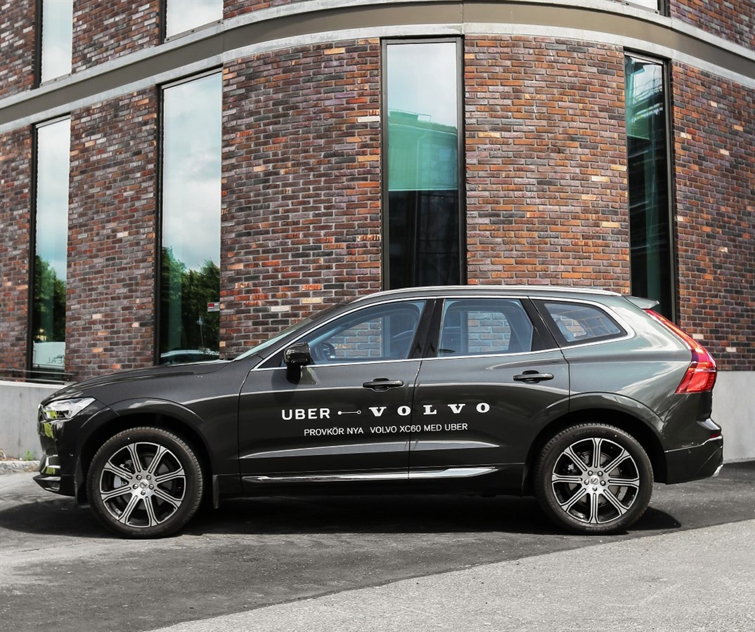 Upplev nya Volvo XC60 med Volvo och Uber