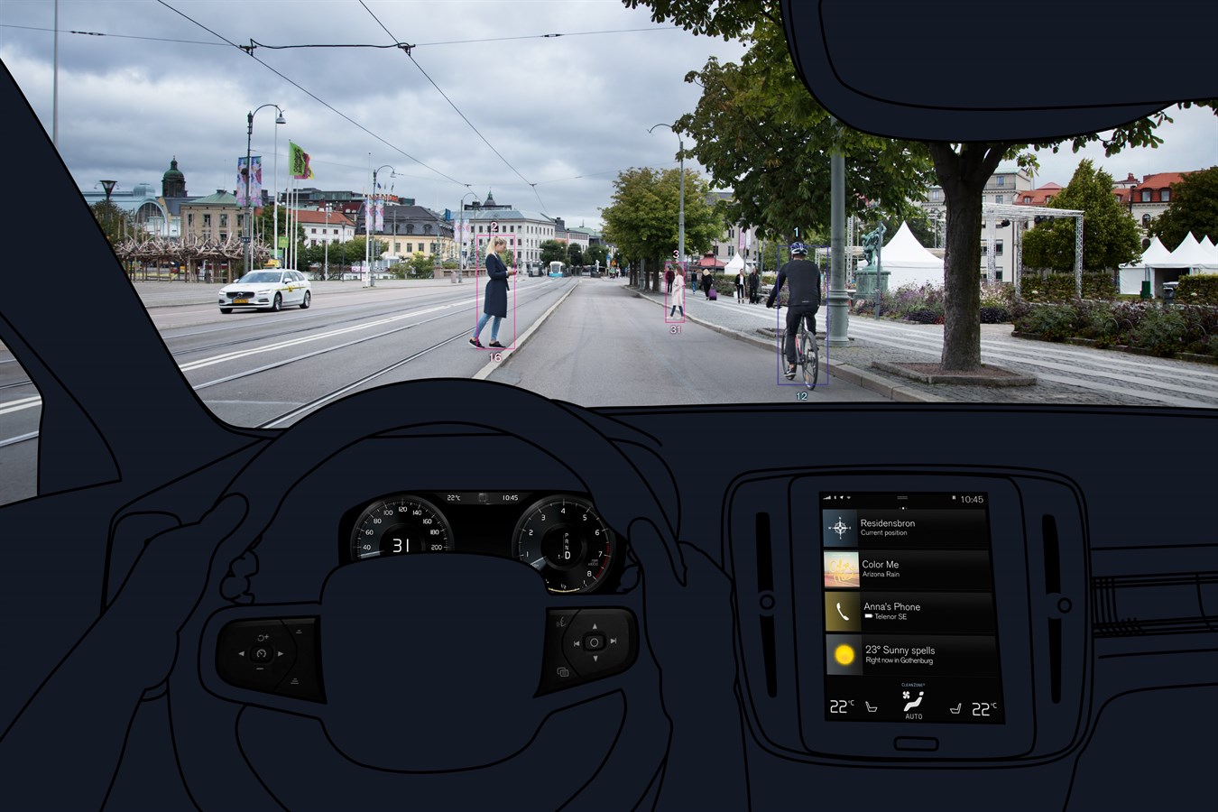 Volvo XC40 Teaser - Sicherheit und User Experience