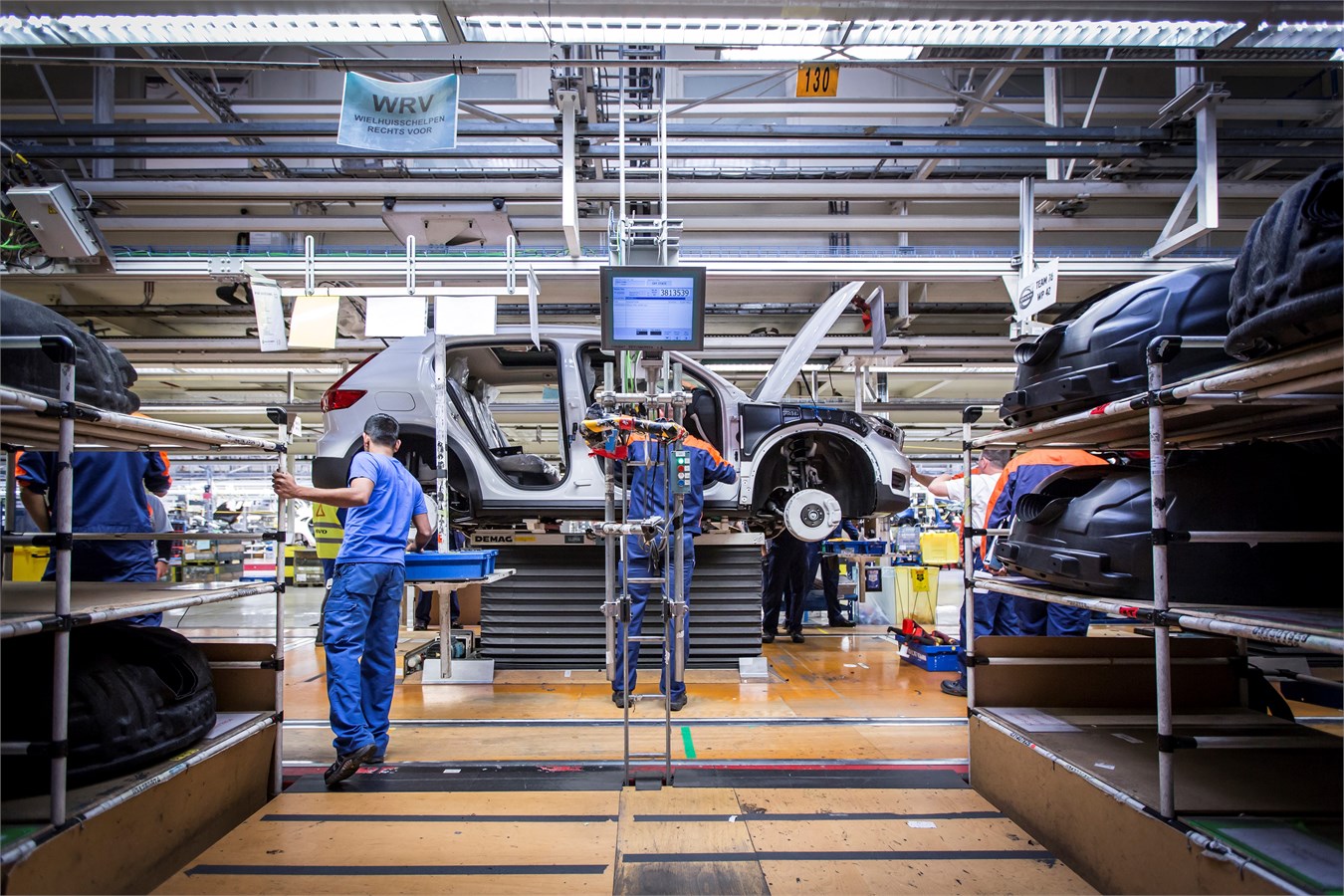Volvo XC40 - Produktion in Gent