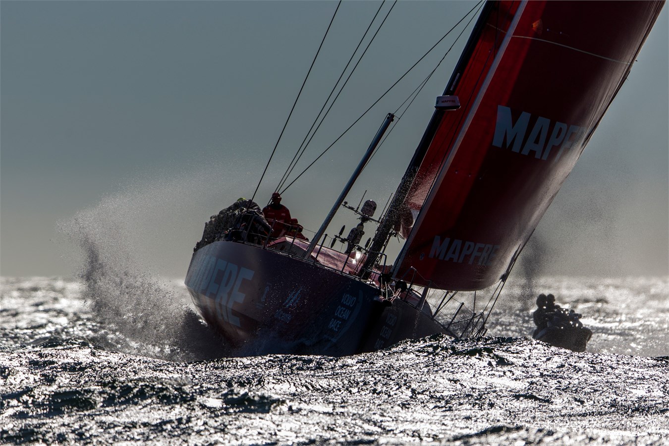 Volvo Ocean Race - Leg 2. Arrivals from Lisbon to Cape Town. 