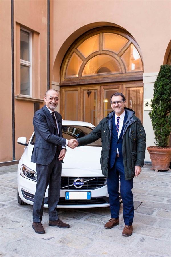 Michele Crisci, Presidente Volvo Car Italia - Virginio Merola, Sindaco di Bologna 