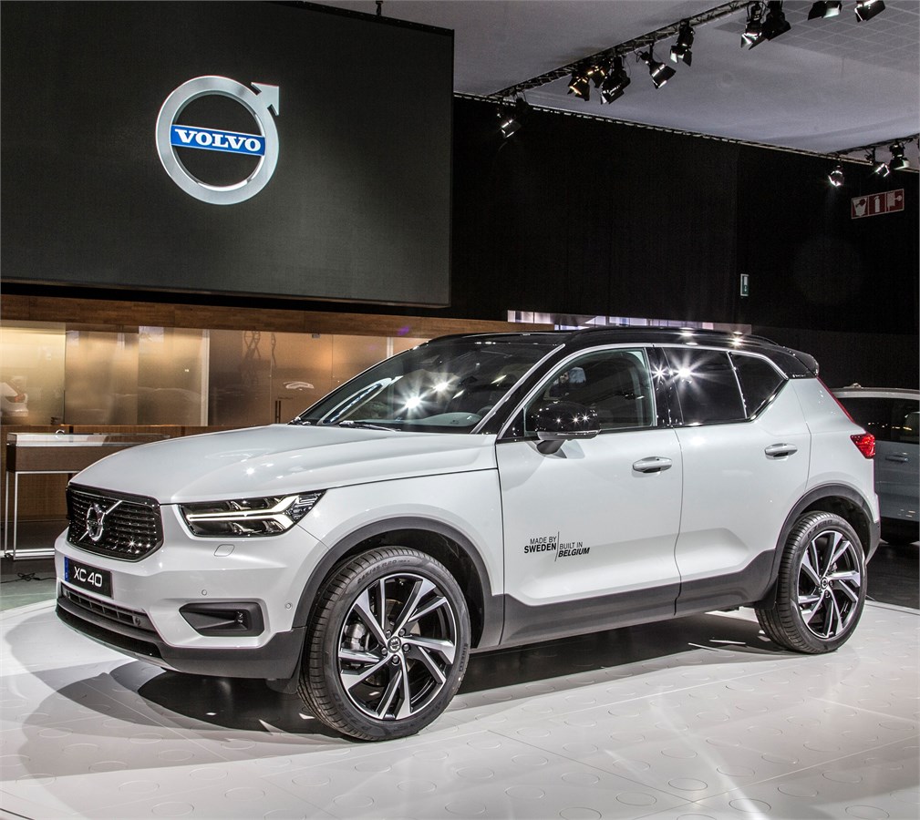 New Volvo XC40 Brussels Motor Show 2018