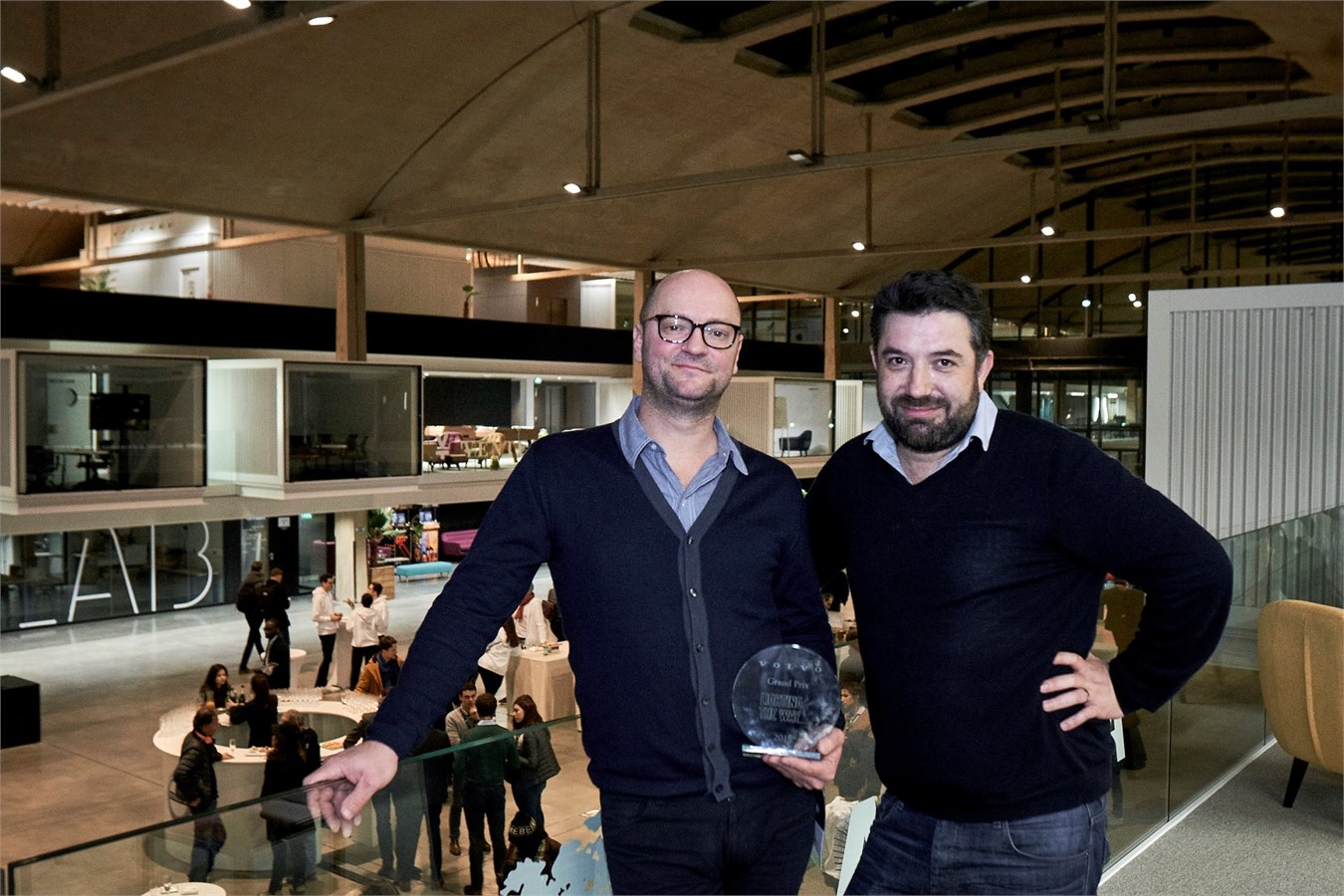 Premier Hackathon Volvo Car France chez Station F 6 & 7 février 2018 : Equipe gagnante Puump!