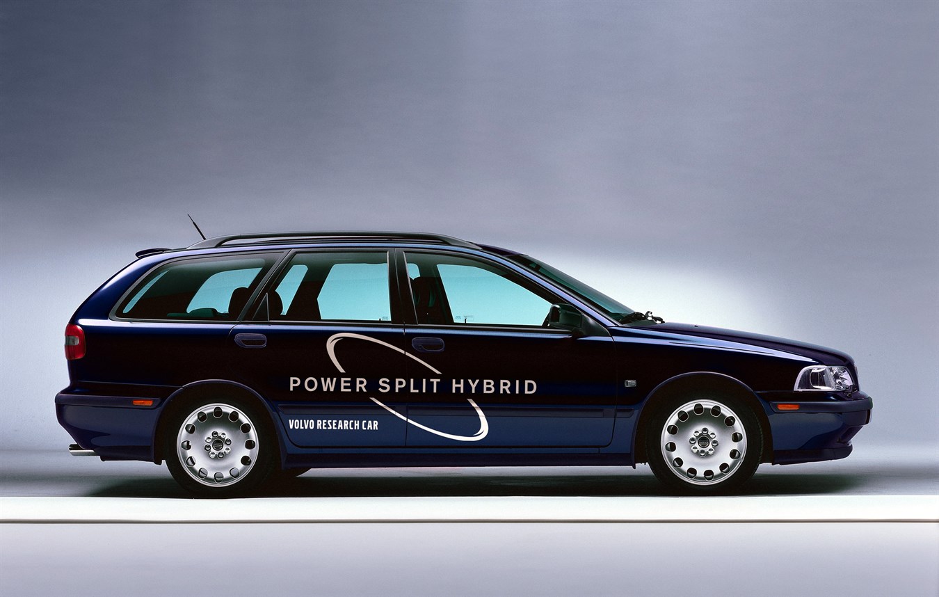 Power Split Hybrid, (Volvo V40)