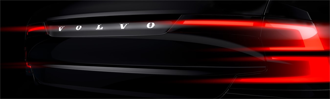 沃尔沃S90尾灯效果图