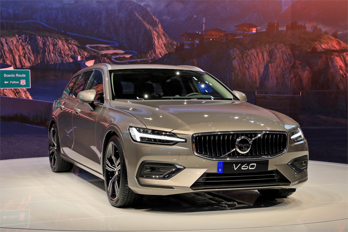 Volvo V60 - Salon de Genève - Mars 2018 - photo@Ace Team pour Volvo Car France