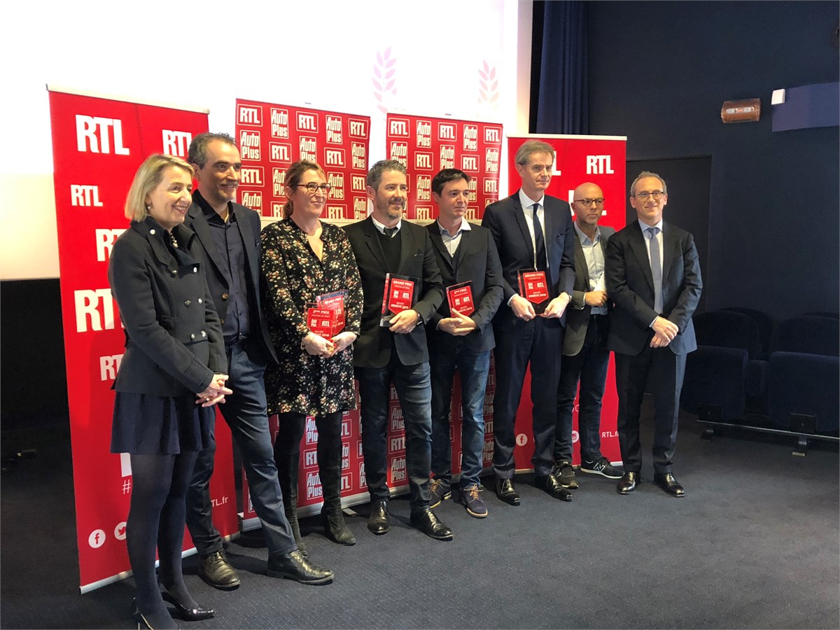 Remise des prix Auto Plus / RTL 2018 Nathalie Duneau Directrice Marketing Volvo Car France 