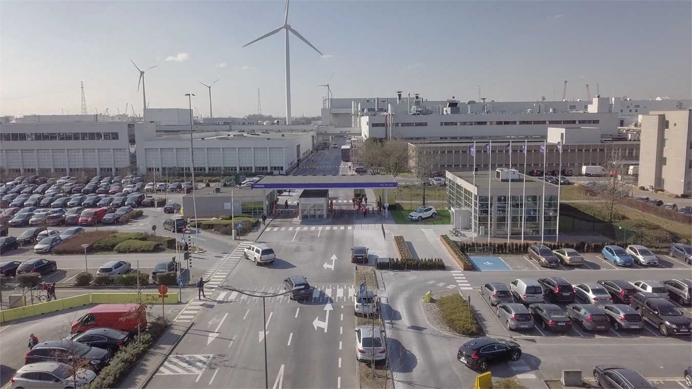 Planta de fabricación de Volvo Cars en Gante