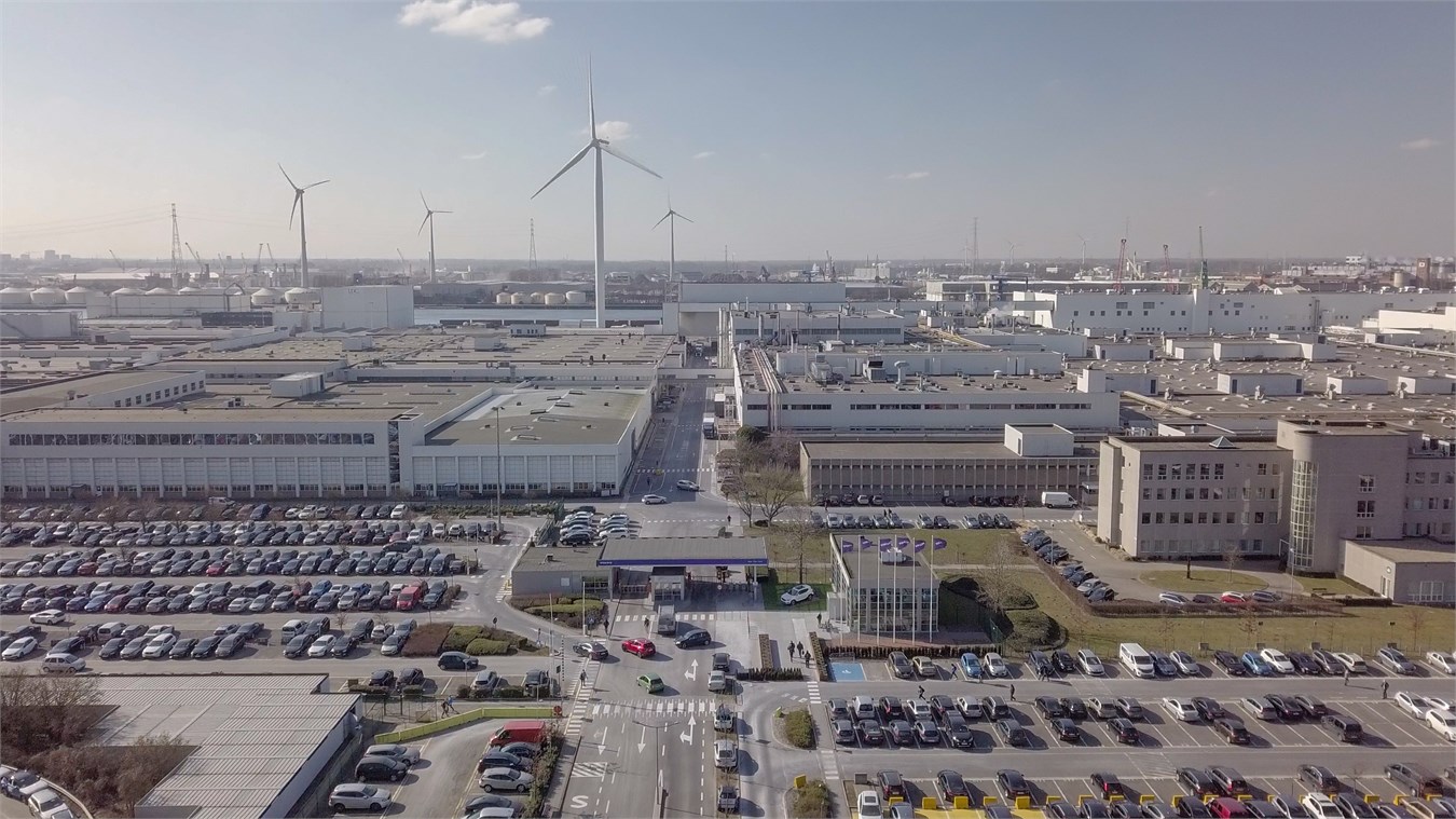 Завод Volvo Cars в Генте, Бельгия 