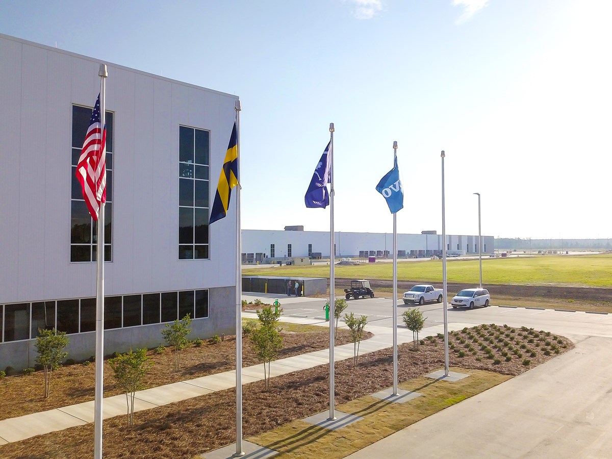 Erstes US-Werk eröffnet: Volvo baut globale Präsenz aus